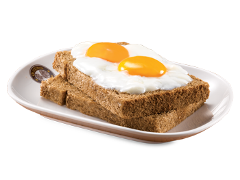 Soft Boiled Omega Eggs on Toast<br /><span lang="zh">奥美加生熟蛋烤面包</span>