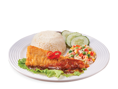 Spicy Fish Fillet Rice<br /><span lang="zh">香辣鱼扒饭</span>