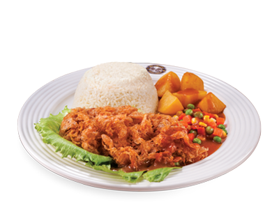 Hainanese Chicken Chop Rice<br /><span lang="zh">海南鸡扒饭</span>