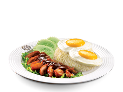 Supreme BBQ Chicken Rice<br /><span lang="zh">鸡叉烧饭</span>