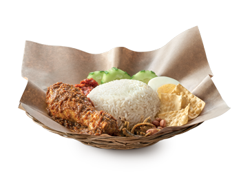 OLDTOWN Nasi Lemak<br />Chicken Rendang<br /><span lang="zh">舊街場仁当鸡椰浆饭</span>