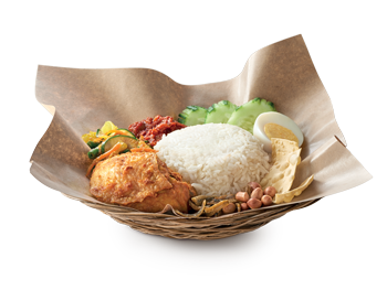 OLDTOWN Nasi Lemak<br />Turmeric Fried Chicken<br /><span lang="zh">舊街場黄姜鸡椰浆饭</span>