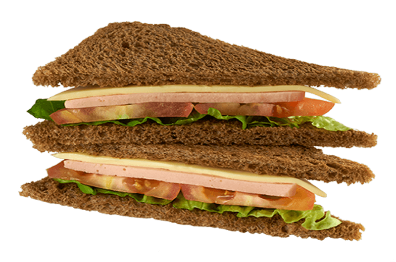 CTB Chicken Meatloaf & Cheese Sandwich