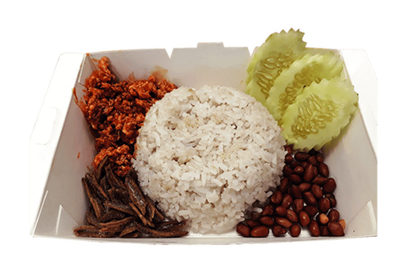 OTG Nasi Lemak Sambal Chicken