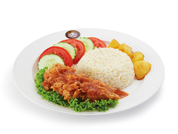 Hainanese-Chicken-Chop-Rice