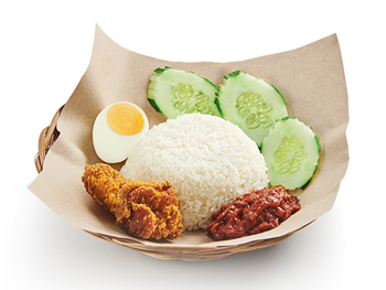 Nasi-Crispy-Chicken
