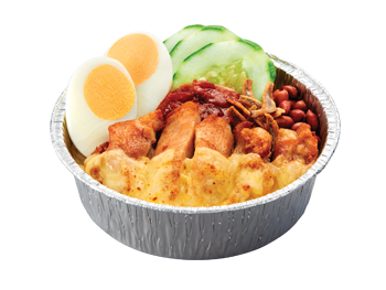 Cheese Baked Chicken Nasi LemakRM22.90