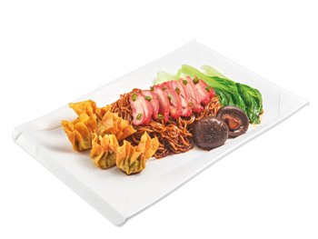 BBQ Chicken and Mushroom Dry NoodleRM16.90