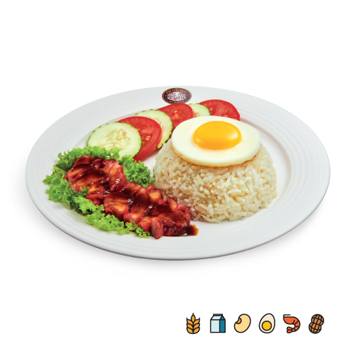 BR1 BBQ Chicken with Flavoured Rice