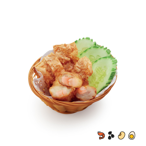 DS6 Crispy Seafood Beancurd Roll