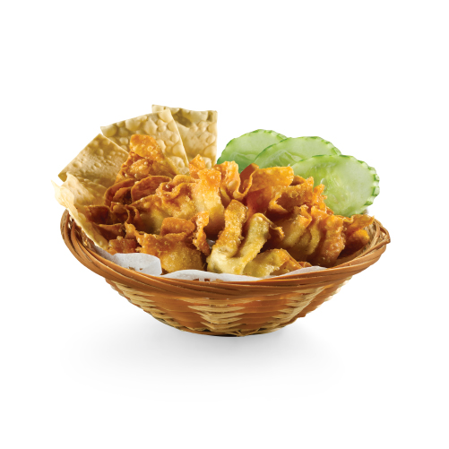 LB9 7 pcs Fried Wantan Basket