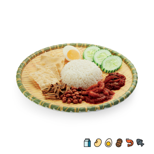 NL18 OldTown Nasi Lemak with Sotong Pedas