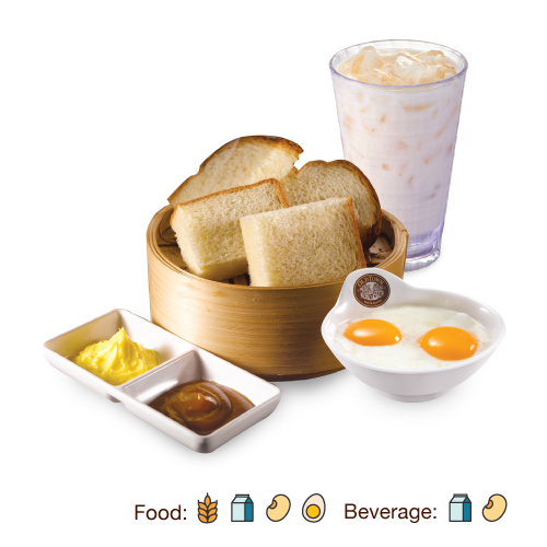 VS25 Kaya _ Steamed Bread + Soft Boiled Omega Eggs