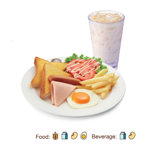 VS27 Western Breakfast Platter